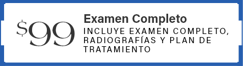 $99 Examen Completo stamp